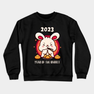 Year of the Rabbit - Cute Kawaii Style Crewneck Sweatshirt